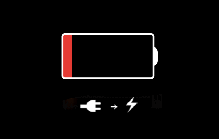 Mac low battery icon