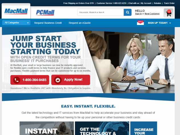 MacMall's Business Solution Page
