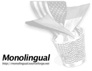 Monolingual